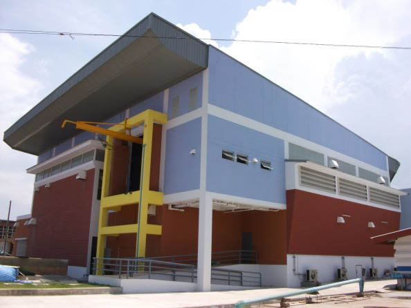 Bangsaen Aquarium's new building external view